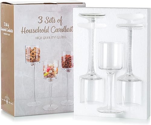 Miniatura 6 de Portavelas votivos para velas de té, candelabros de cristal a granel para centro de mesa de boda, vela flotante para decoración de recepción de