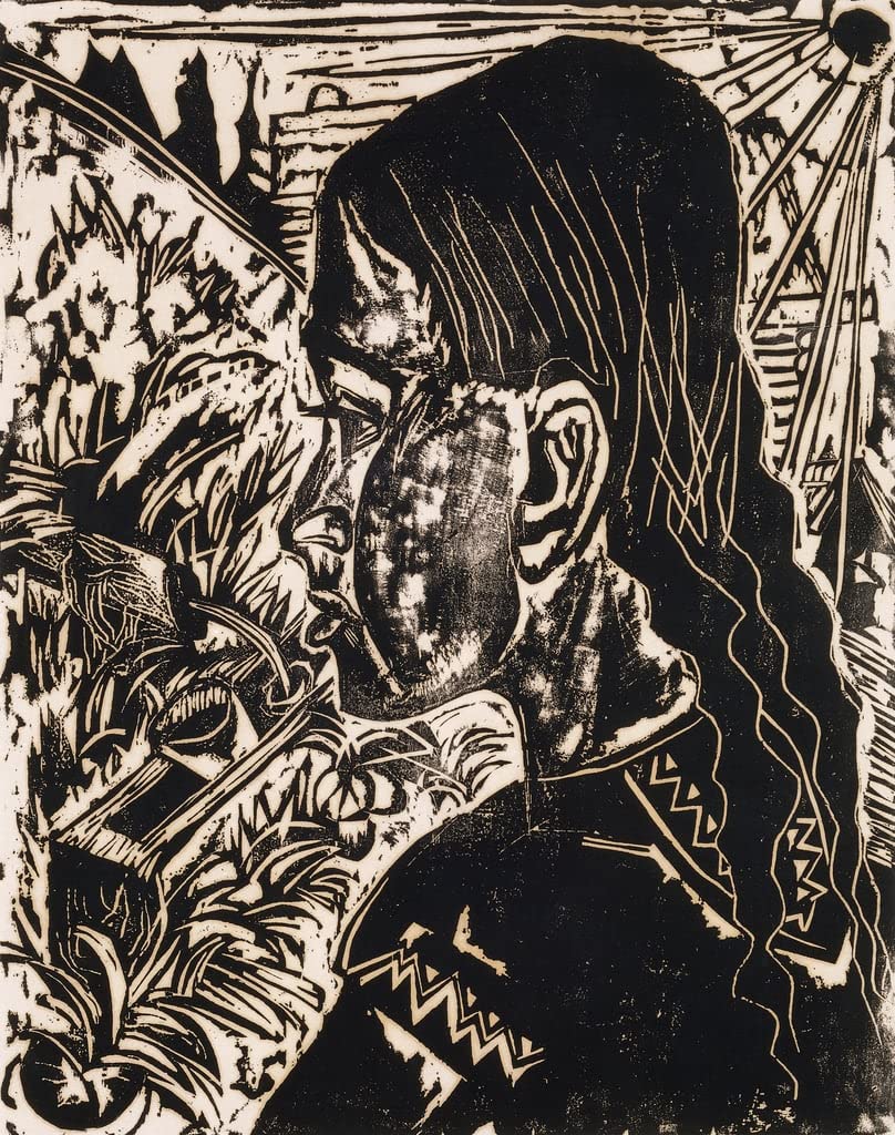Affiche impression Ernst Ludwig Kirchner salon abstrait - 5