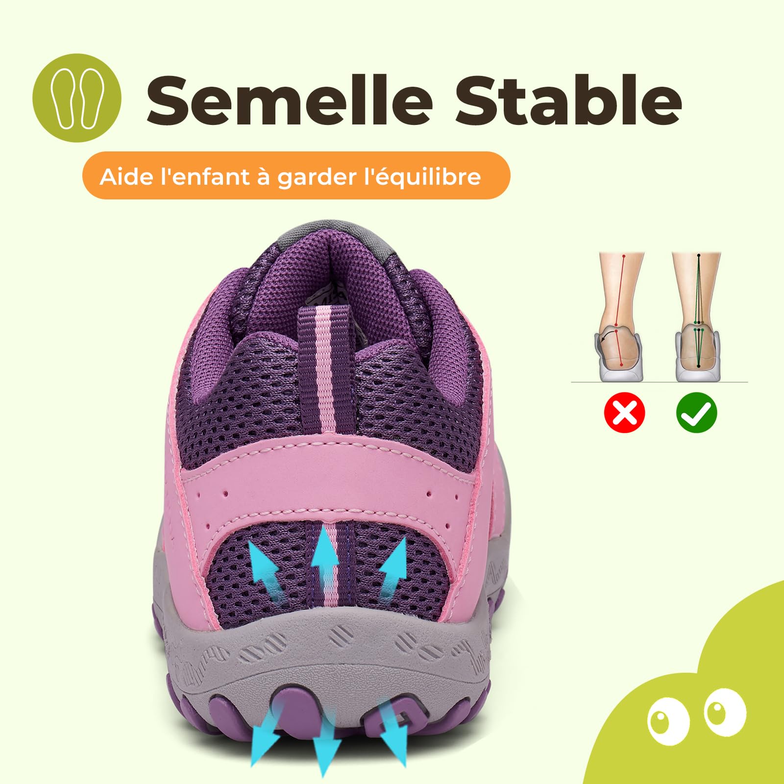 Mishansha Baskets Enfants Garcons Chaussures de Running Fille Respirant Légère Chaussure de Course, Mixte Enfant