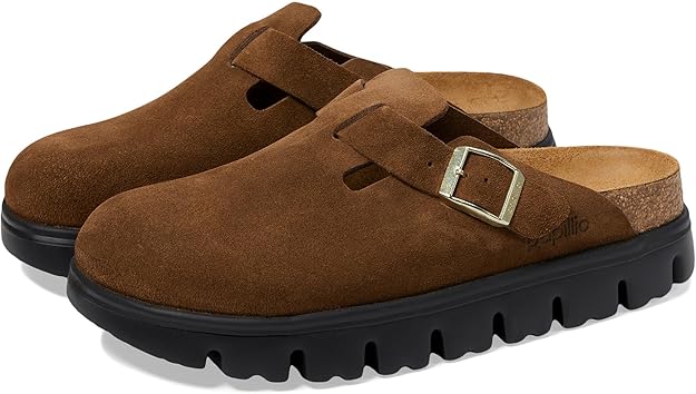 【mem】【箱あり】Boston トープ 39 narrow Amazon.com | Birkenstock womens Boston ESD in Black from