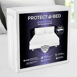 Protect-A-Bed Essential Waterproof Mattress Protector, Queen