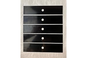 Genuine OEM Mclane Edg Pro Mower Edger 9" x 2" Replacement Blade w/1/2" Hole (5-Pack)