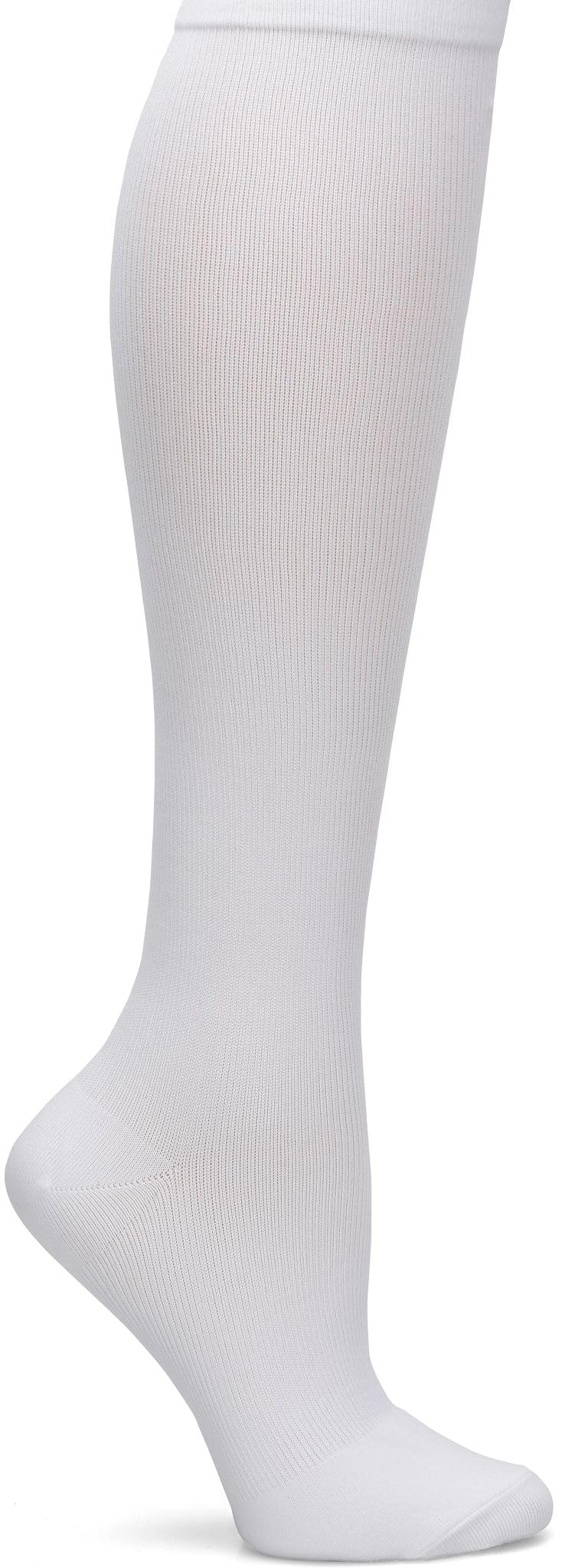 Nurse Mates Women's Wide Calf Socks | 12-14 mmHg Compression | Up to 22" Calf | One Size | 1 Pair