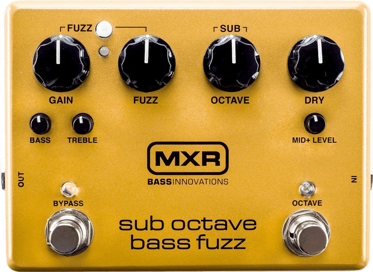 M287 Sub Octave Bass Fuzz Guitar Effects Pedal