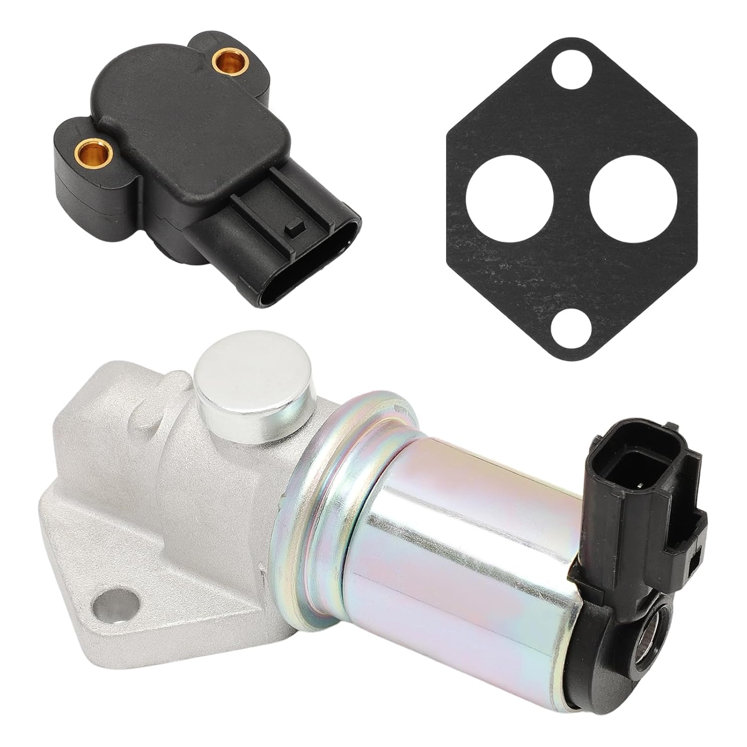 Fuel Injection Idle Air Control Valve and Throttle Position Sensor Fit for Ranger 1997-2001, for Mustang 1999-2000, for Explorer/Aerostar 1997, for B2500 1998-2001 Continental 1998-2002