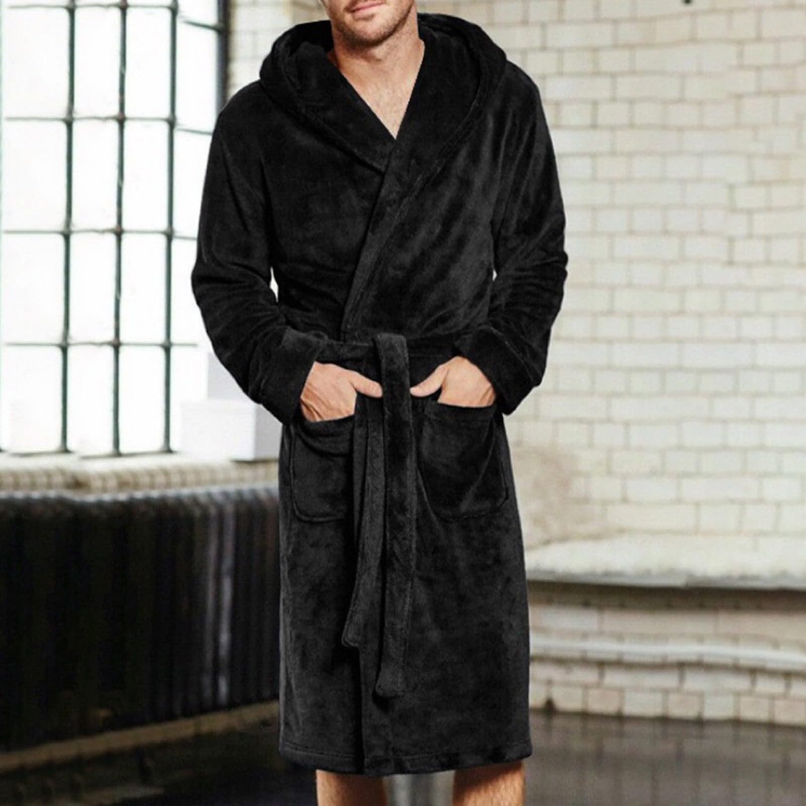 Accappatoio Uomo Spugna Con Cappuccio, Accappatoio Uomo Donna Unisex Accappatoio Cotone Accappatoio Uomo In Cotone Velour Accappatoio Uomo In Spugna Ultra Morbido Accappatoio Da Bagno Uomo Kimono Uomo