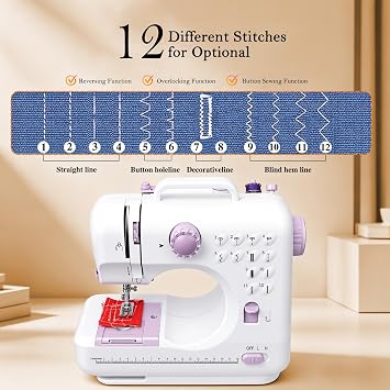Sewing Machine with Extension Table & Basic Kit