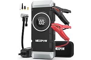 NexPow Car Jump Starter 3000A Peak with Air Compressor