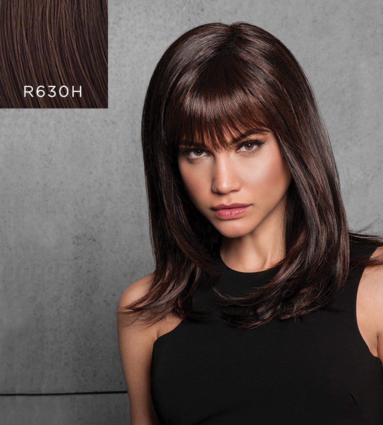 Perruque Femme ZELINDA 12 - Châtain Doré Semi-long - Neuf Avec étiquettes