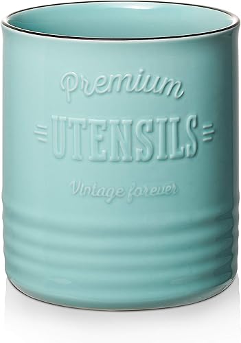 Miniatura 2 de DOWAN Bundle - Juego de 2 soportes para utensilios de color verde azulado