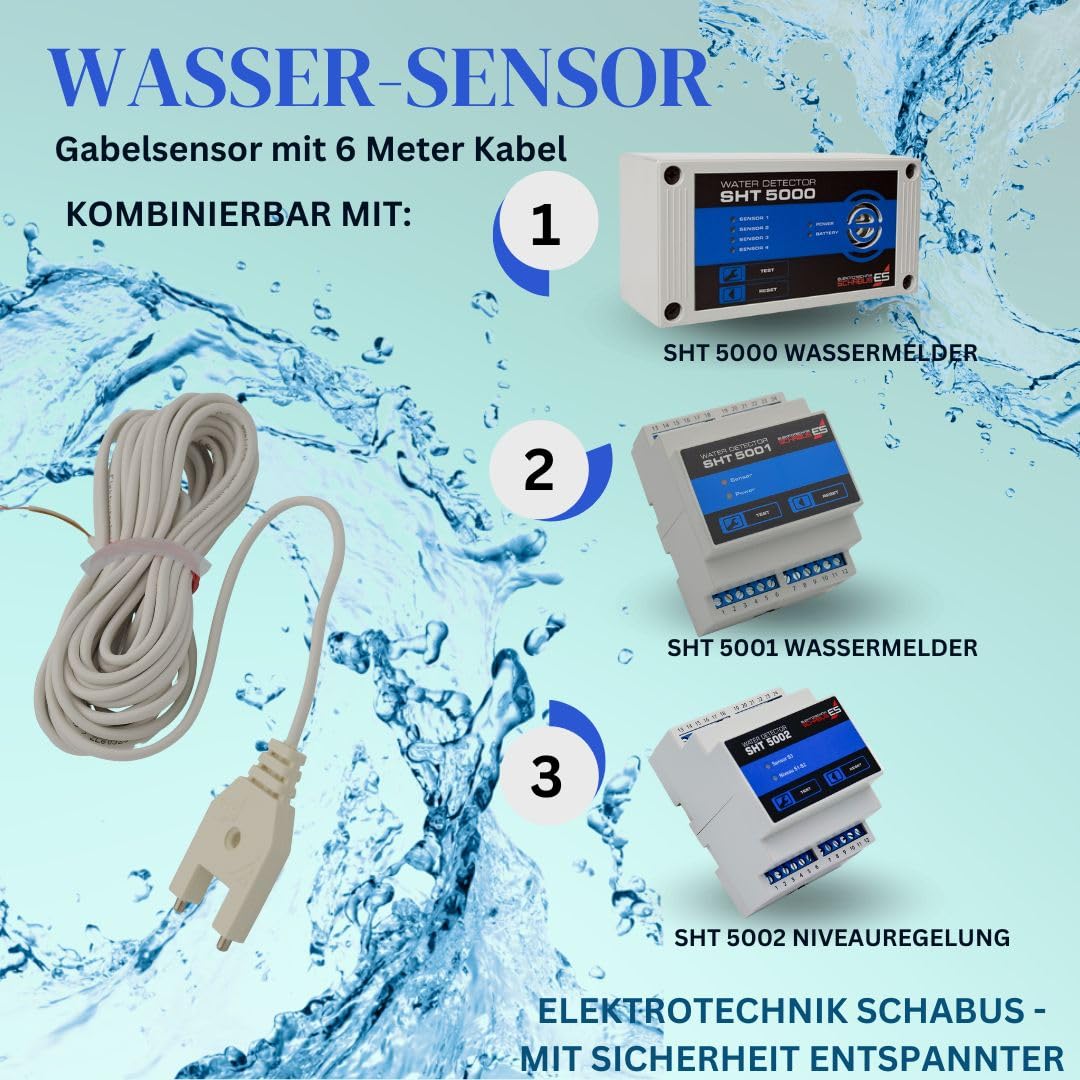 Schabus 300745 SHT 5006 - Sensor de Agua