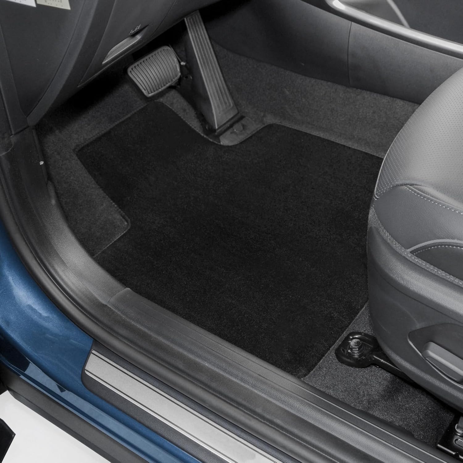 Driver Floor Mat Compatible with Toyota RAV4 2019–2025 (5th Gen XA50) – Carpet Textile, Custom Fit, Driver Side Only