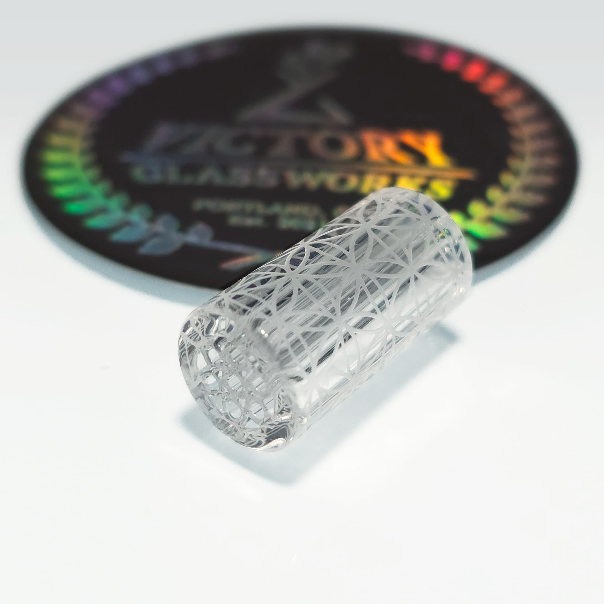 Pilier capillaire quartz fusionné multi-capillaire fleur de vie contre l'instabilité optique