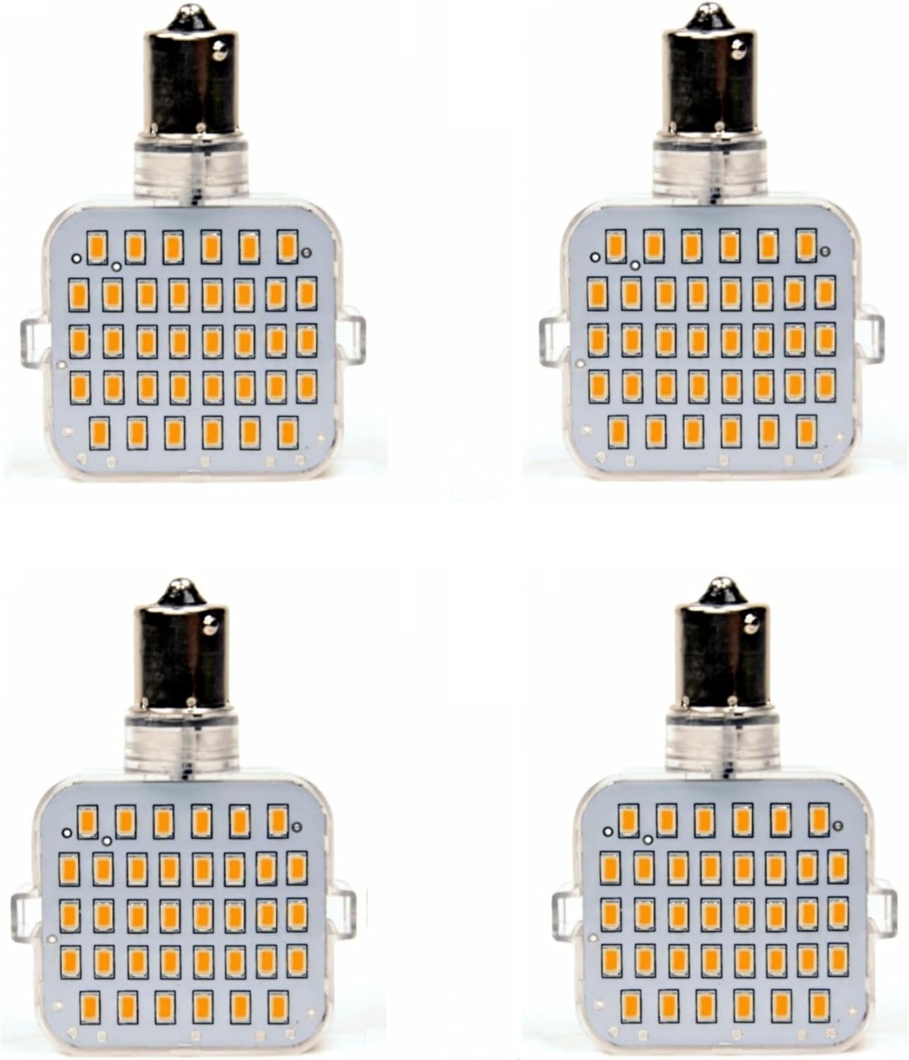 NK-1141-450WW LED Replacement EMI Suppressed Vented Bulb, BA15s - i.e. (1141 Type), 450 Lumen 8-30Volts Warm White (10 Pack)