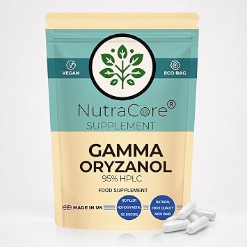 Gamma Oryzanol 400mg | Gamma Oryzanol | 90 Vegan Caps | UK Made