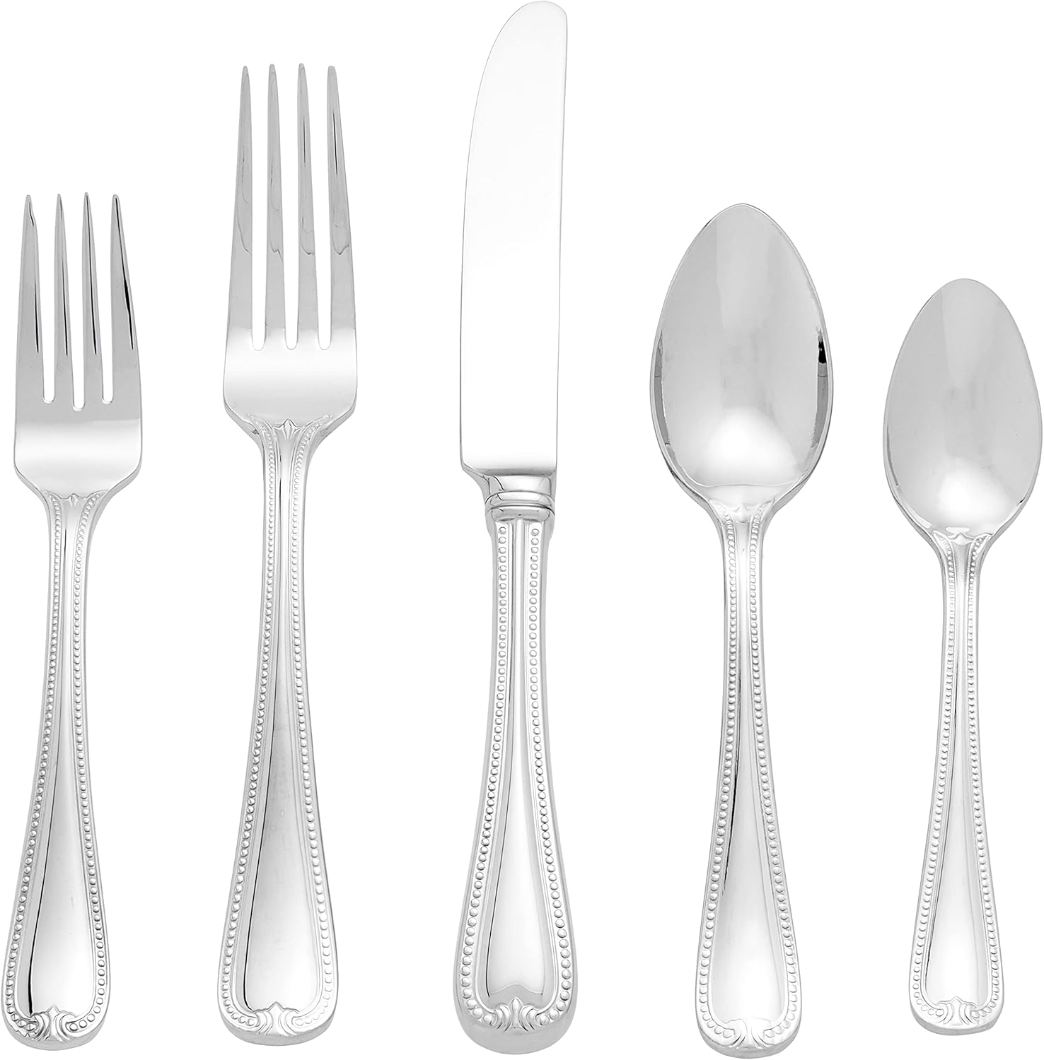 Lenox Vintage Jewel 20Piece Flatware Set, 3.60 LB