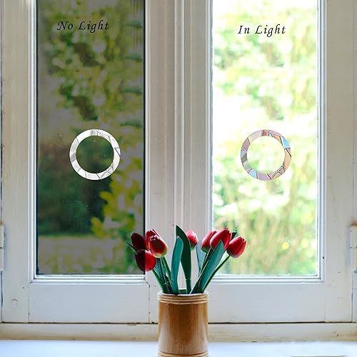 Miniatura 9 de 48 calcomanías estáticas de pájaros para ventana, anticolisión, para ataques de pájaros, alerta de cristal, disuasorio de pájaros, evita que los