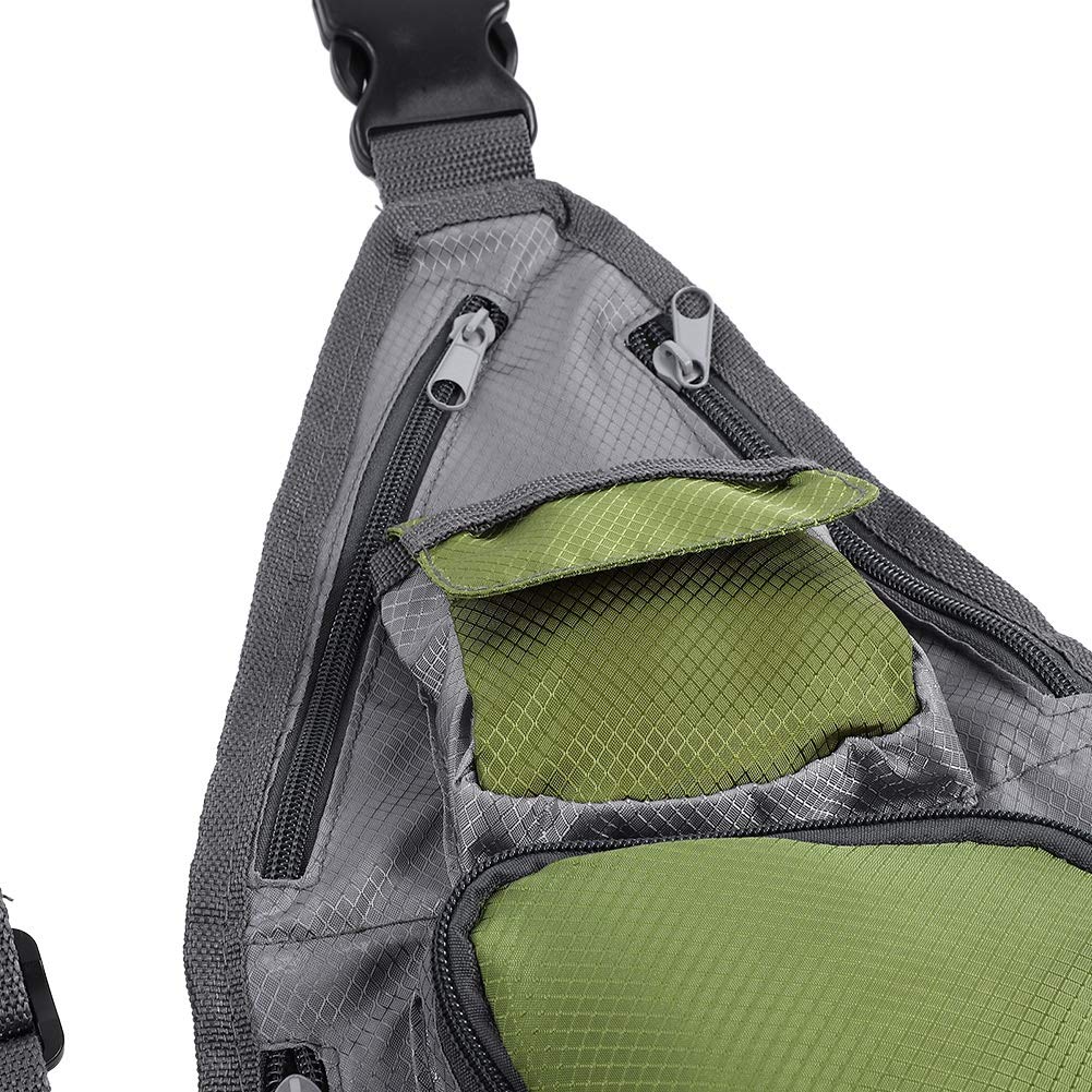 Gilet da Pesca Semplice in Rete Traspirante, Gilet Estivo Multitasche per Caccia da Lavoro, Viaggi Fotografici, Gilet Estivo Multifunzionale Ad Asciugatura Rapida, Attrezzatura da Pesca