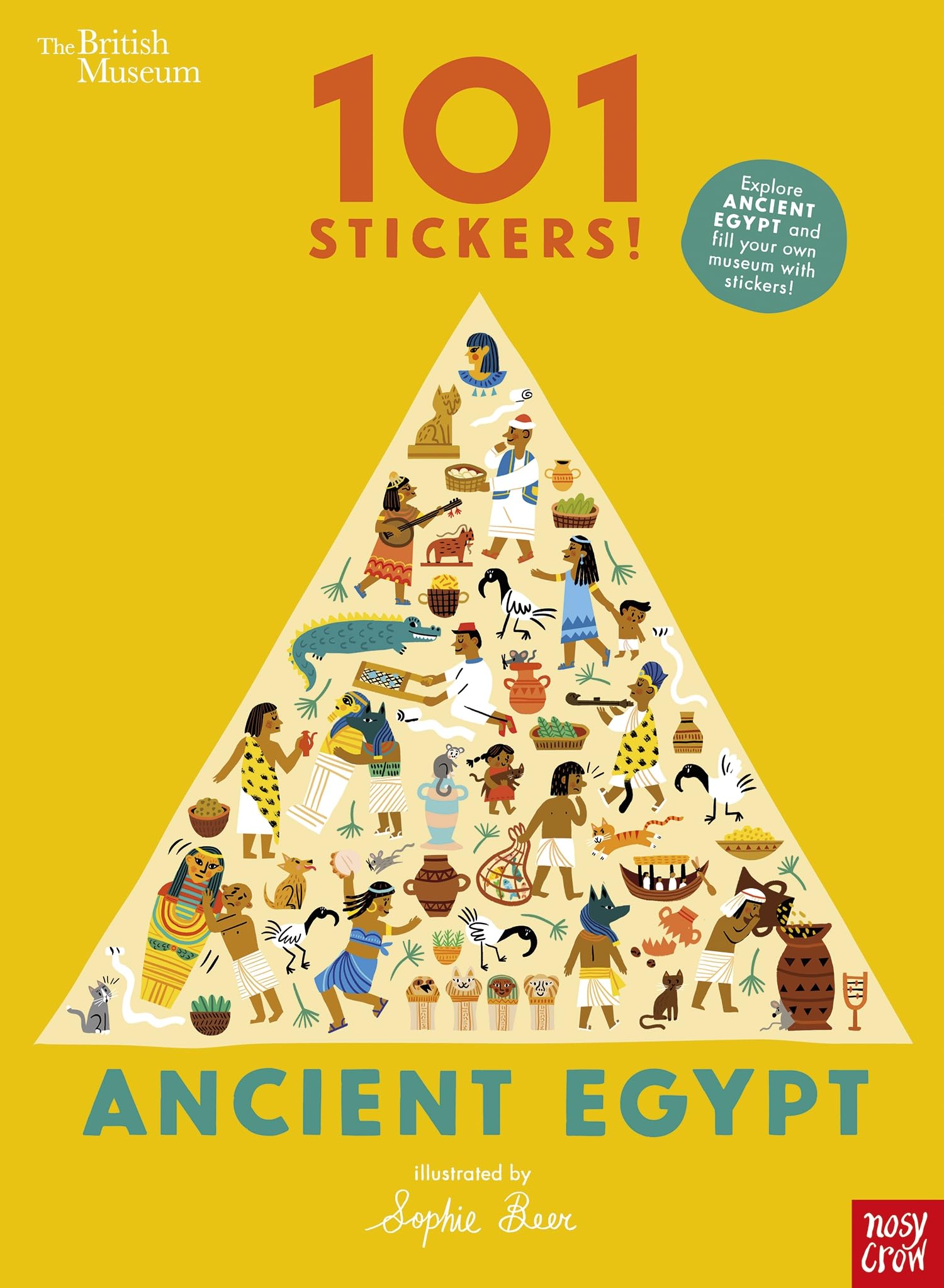 British Museum 101 Stickers! Ancient Egypt (Paperback Book)