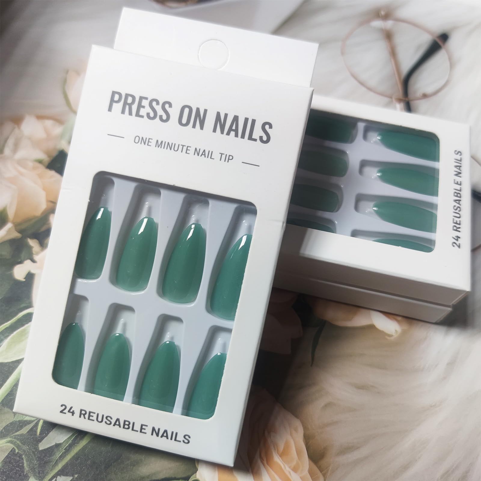 Halloween Bat Press on Nails for DIY Manicure Glossy Purple French Tips 24Pcs Acrylic Medium Almond False Nails Gel Glue on Nails Evil Bats Fake Nails Stick on Nails for Women Girls French Tips Design: Design 16