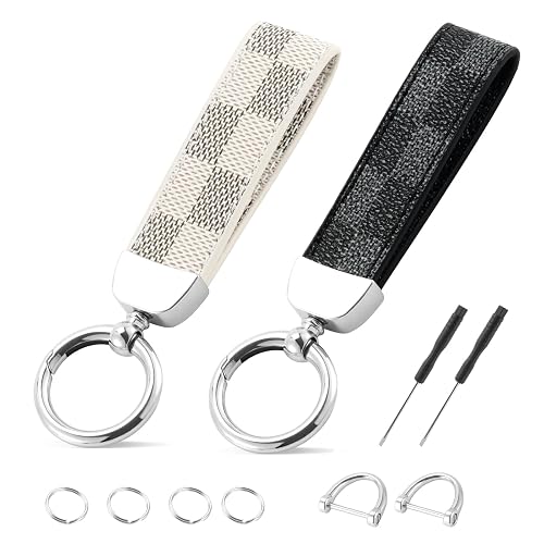 Business Leather Keychain Set - Key Holder | Stop losing