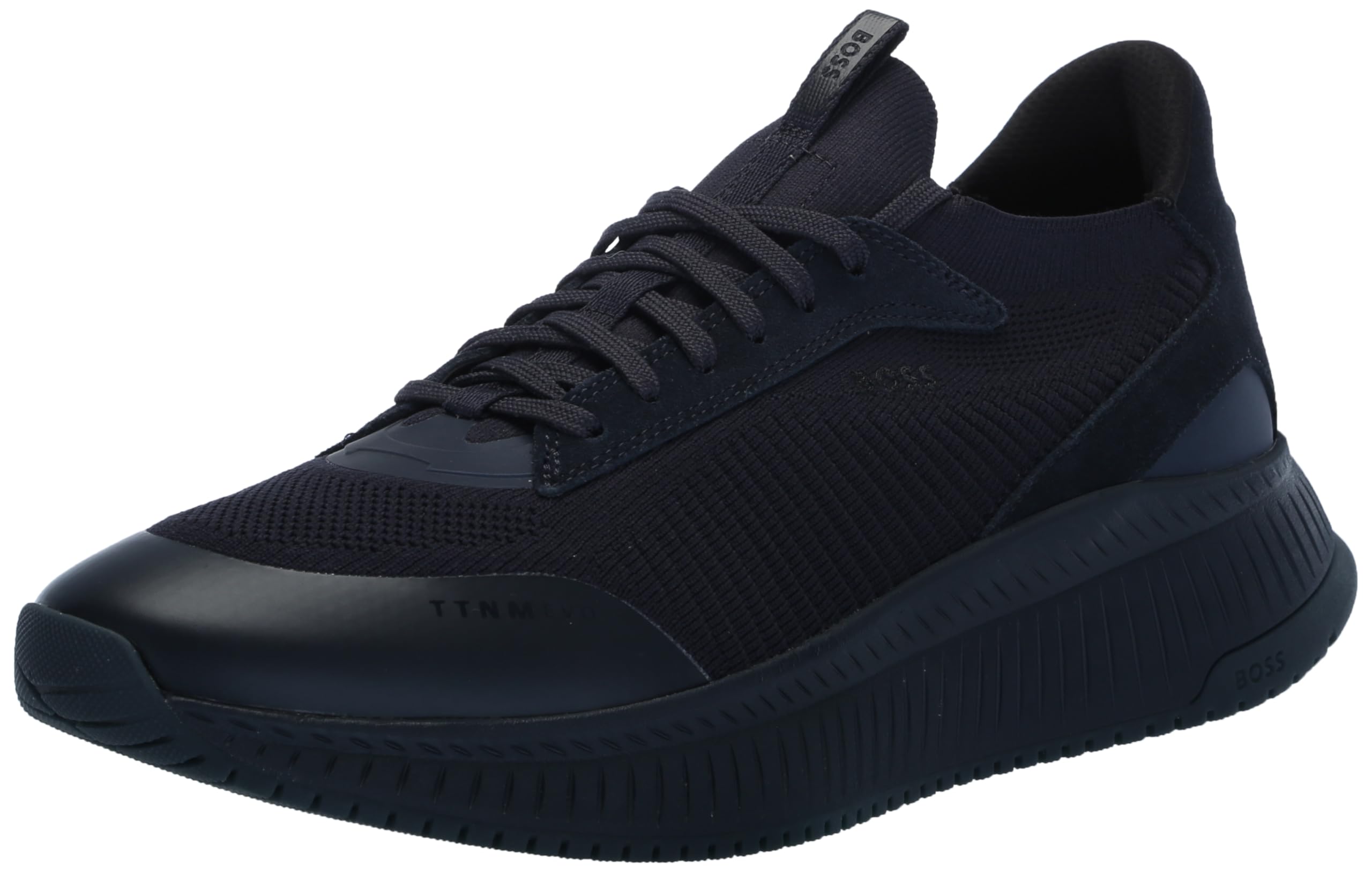 BOSS Men's Modern Knit Structure Running Sneaker