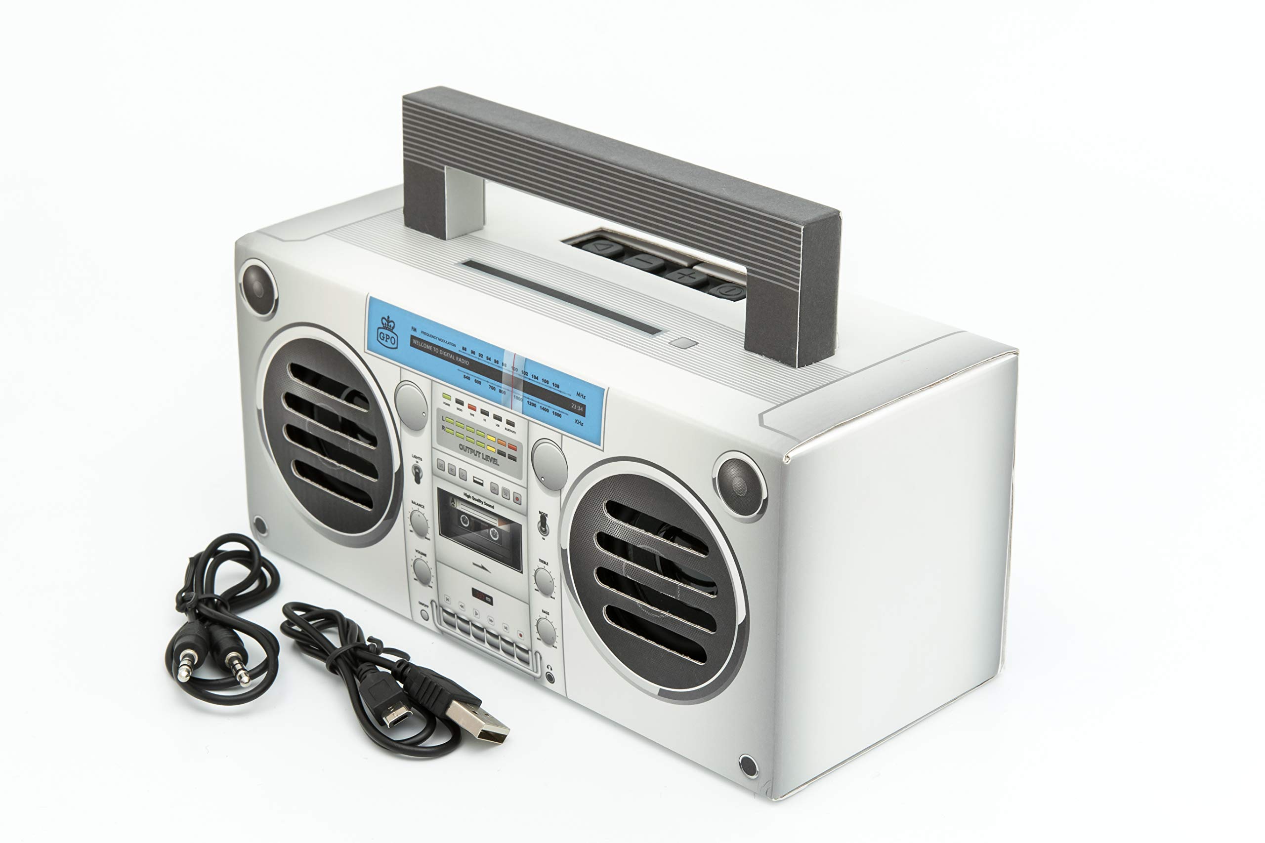 Amazon.com: GPO Bronx Mini Bluetooth Speaker. Compact Retro