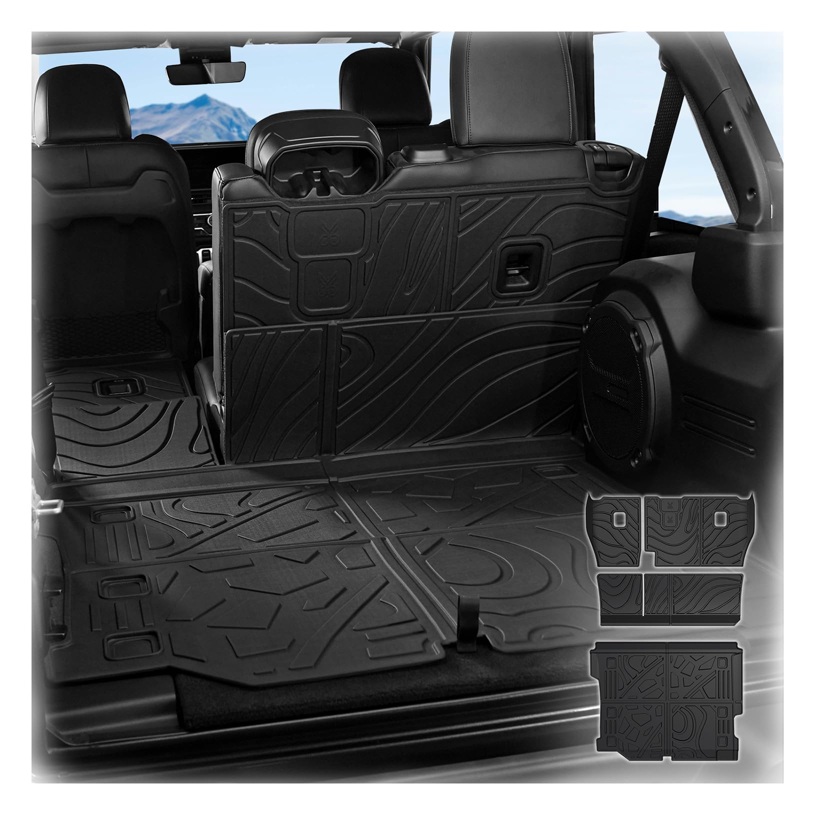 Cargo Mat for Jeep Wrangler JL Unlimited 2018-2026 Accessories