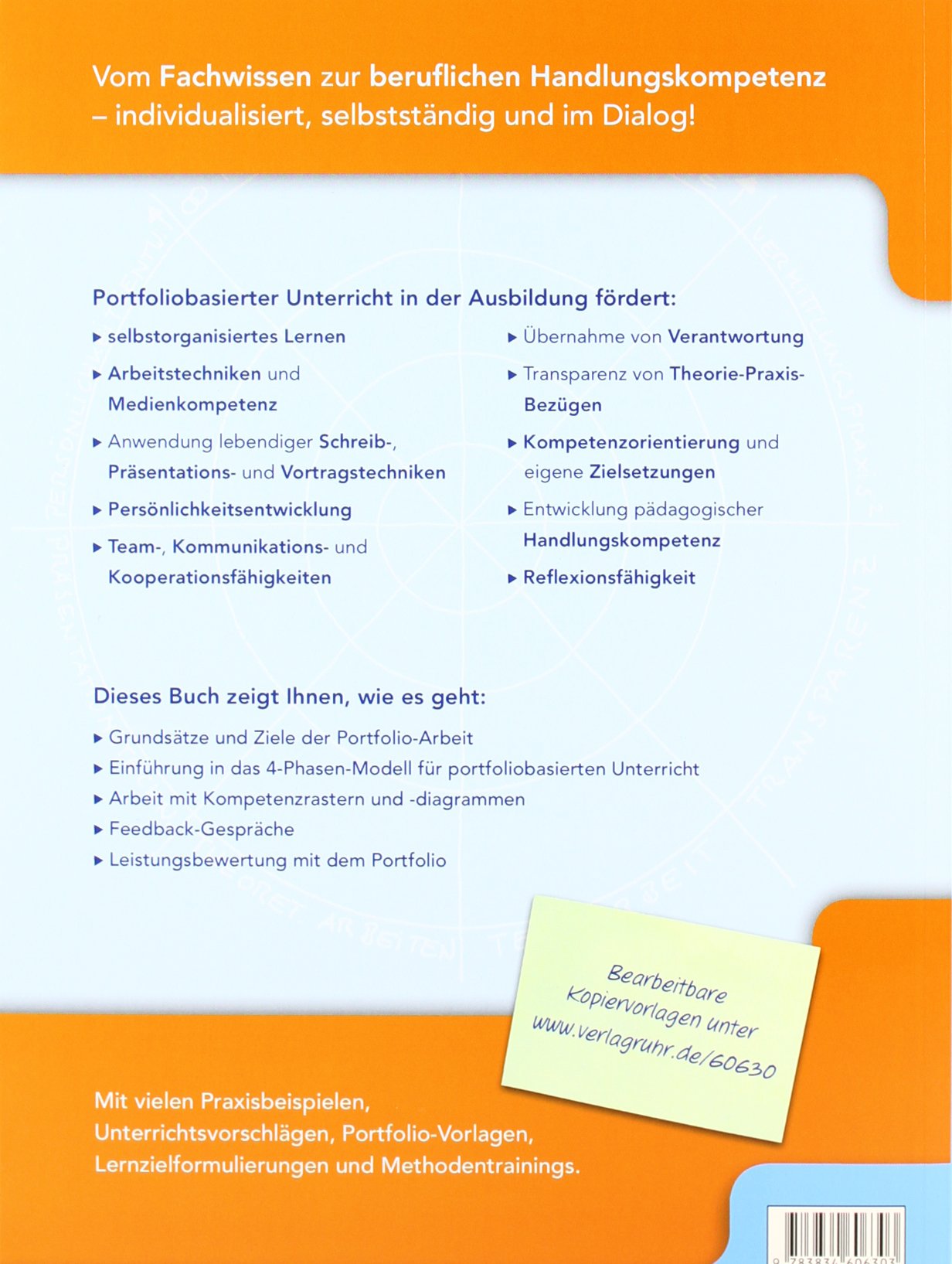 Portfolios in der Ausbildung pädagogischer Fachkräfte: Selbstorganisiert lernen - Lernentwicklung dokumentieren