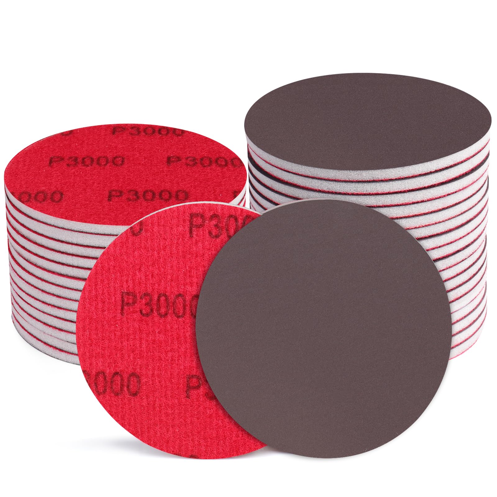 Shinboc 18 PCS 5 Inch Sanding Sponge 3000 Grit, Bowling Ball Sanding Pads | Hook and Loop Sandpaper for Random Orbital Sander, Washable and Reusable, Wet Dry Sand Paper for Wood Metal Automotive Paint-image-6