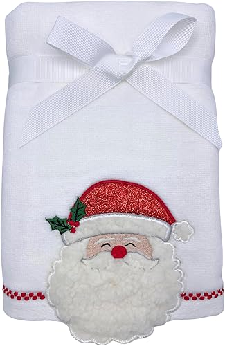 Juego de 2 toallas de mano navideñas, suaves y festivas para Navidad, juego de 2 toallas de mano para decoración de baño de Navidad, decoración del