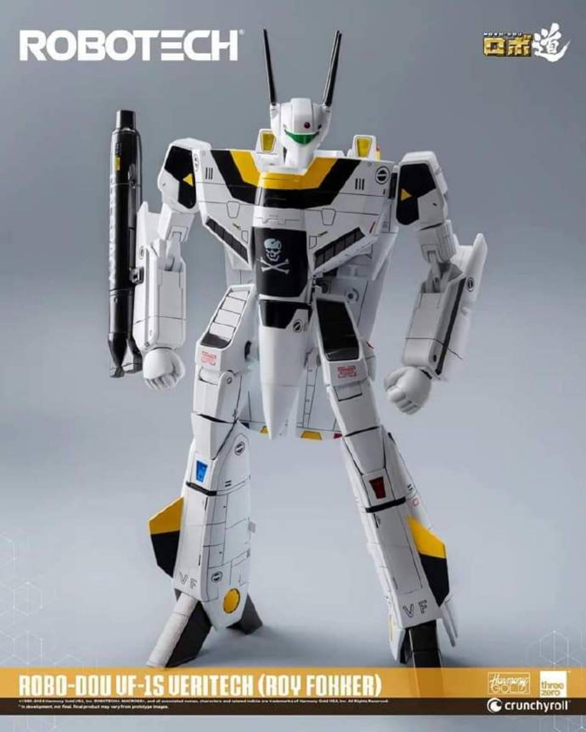 Threezero Robo-Dou VF-1S 3Z0305 Action Figure New in Stock