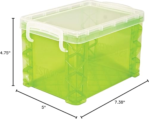 Miniatura 6 de Super Stacker Caja de tarjetas de índice, caja de archivo de tarjetas de índice de 4 x 6 pulgadas, soporte para notas, soporte para tarjetas de