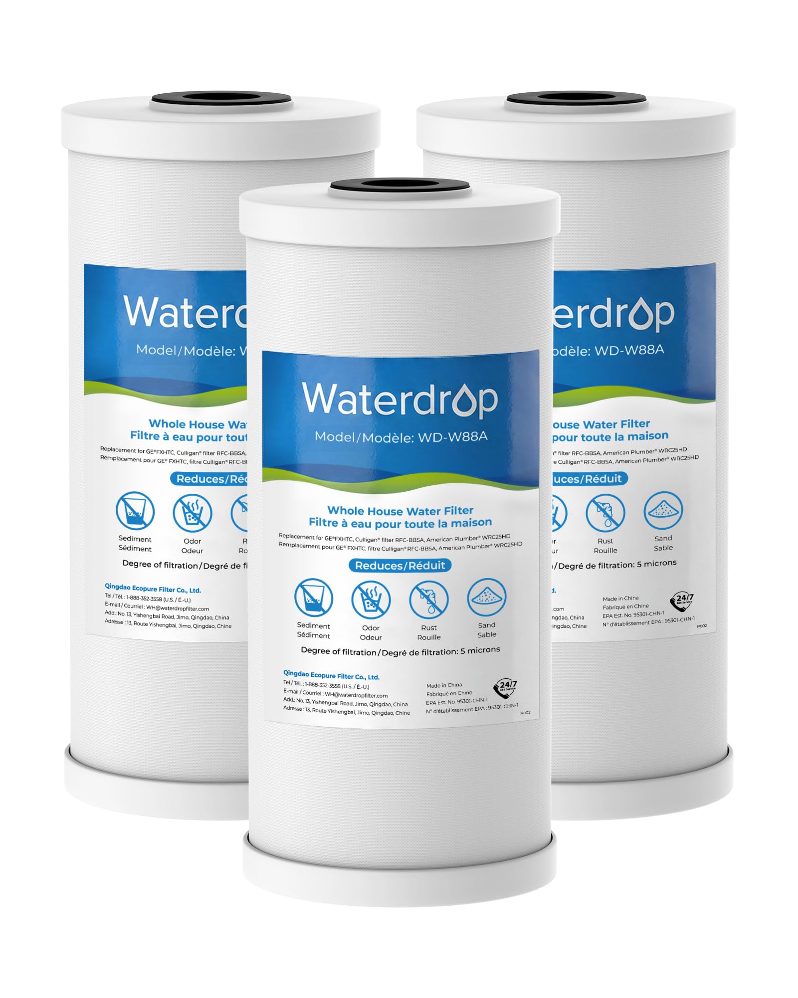 Waterdrop FXHTC Sediment and Carbon Water Filter