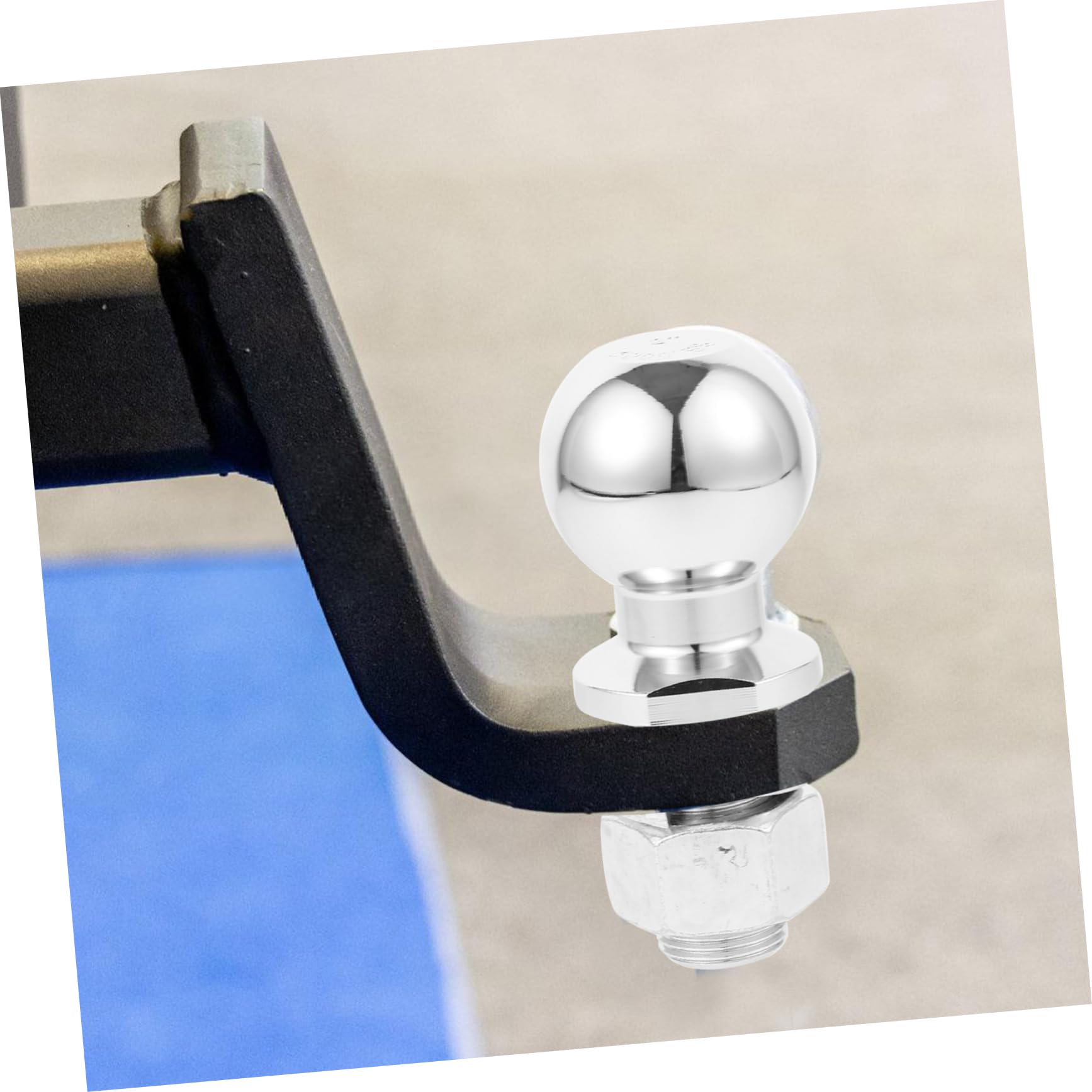 Ciieeo Bola de Enganche de Remolque Montaje de 2 Pulgadas de Hierro Resistente y Duradera para Vehículos de Remolque y Accesorios Camper