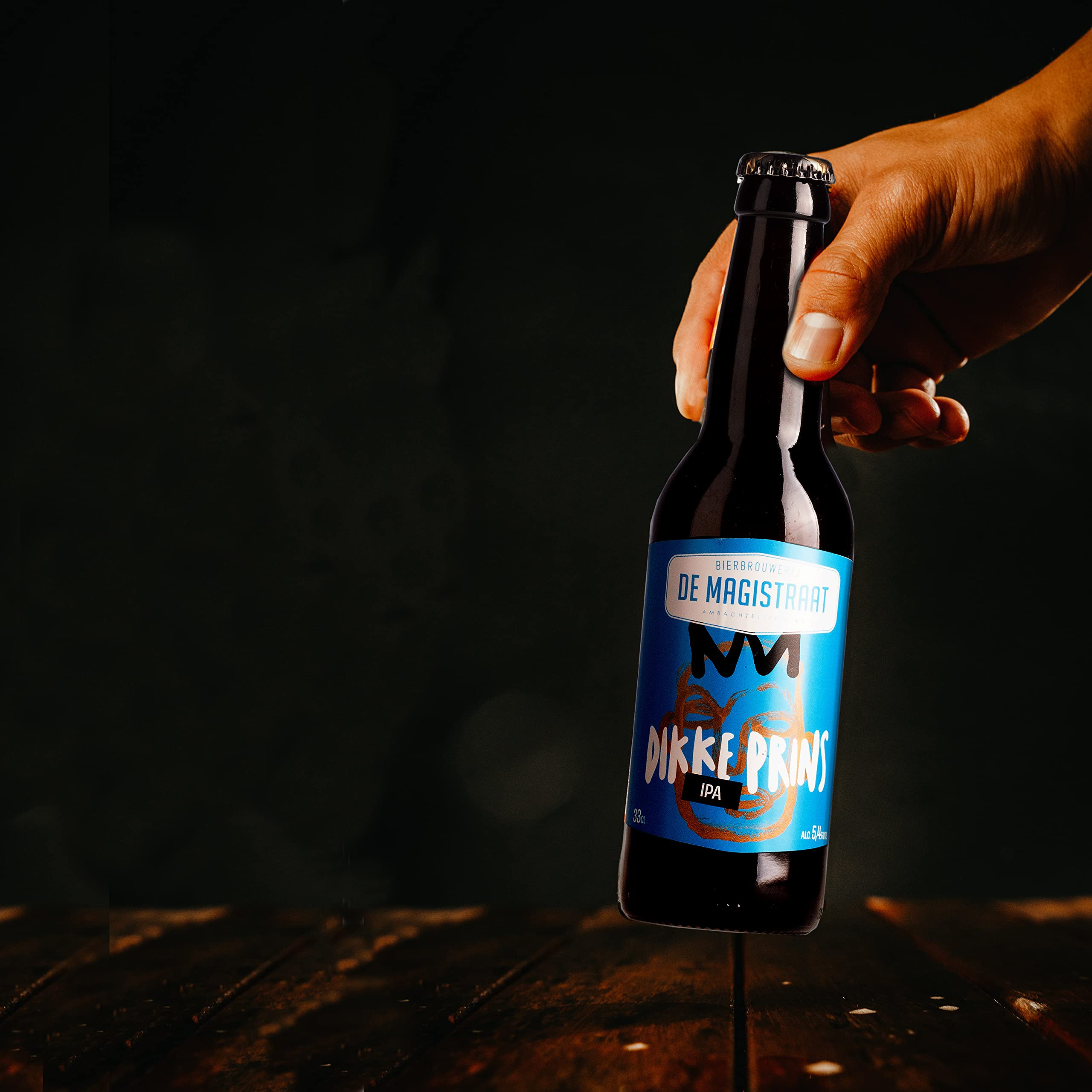 De Magistraat `Dikke Prins´ IPA 5,4% (24 x 0,33l) ** Sparpaket 22+2 GRATIS ** (inklusive 6,00 € Pfand)