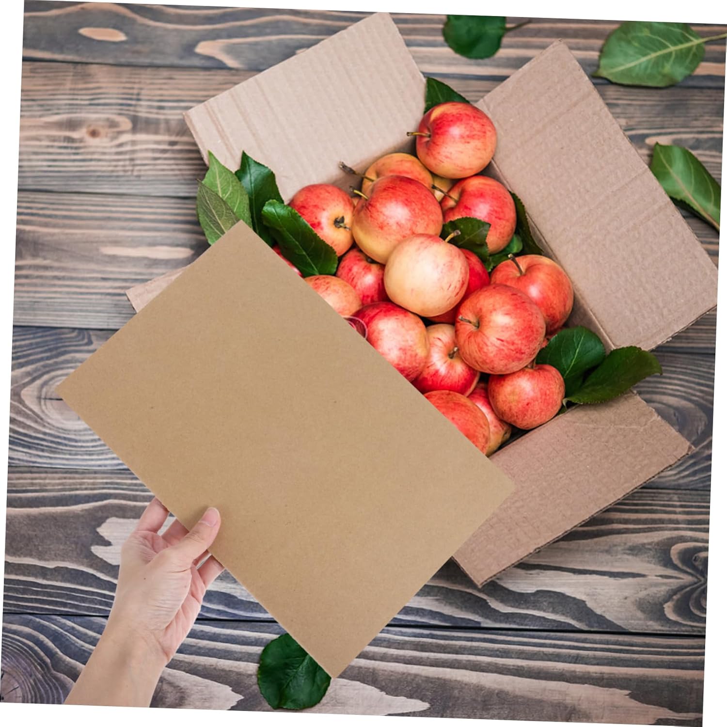 50-Pack Corrugated Cardboard Dividers for Moving Boxes Three-Layer Packing Insert Sheets for Organizing Cardboard Box Contents and Dish Protection