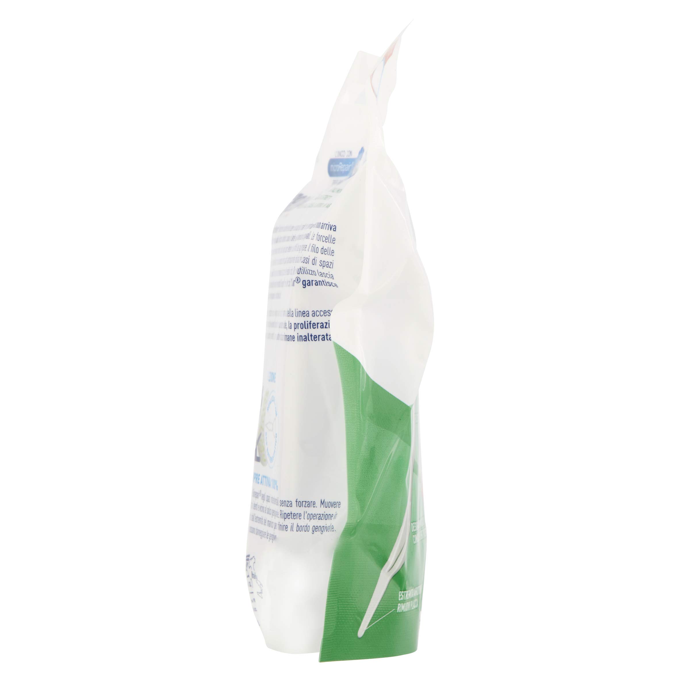 Biorepair, Forcelle Interdentali Monouso Con Microrepair® per Spazi Regolari e Stretti, per Igiene Orale, Ripara-Smalto, Aroma Menta Fresca, Pacco da 6 x 36 Pezzi