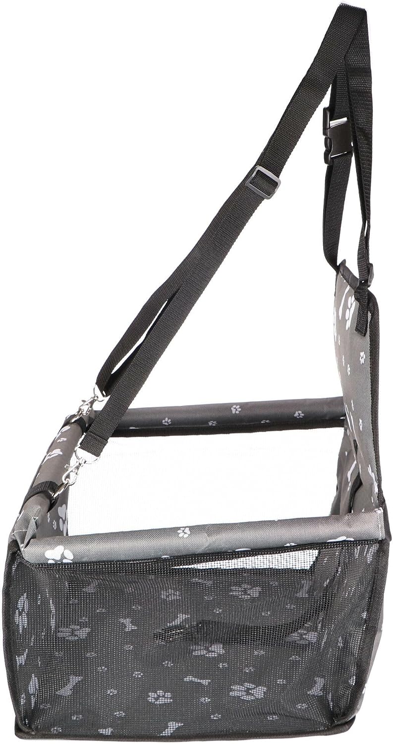 CAR BASKET JERRY Dog Car Seat Basket 43 x 35 x 25 cm | Dog Transportation | Traveling with a Dog