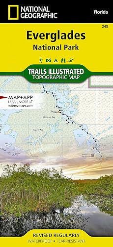 Everglades National Park Map (National Geographic Trails Illustrated Map, 243)