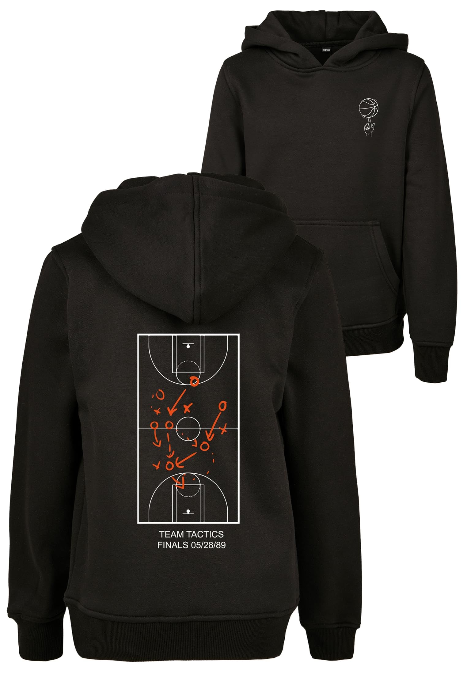 Mister Tee Bluza z kapturem Uniseks Kids Team Tactics Hoody