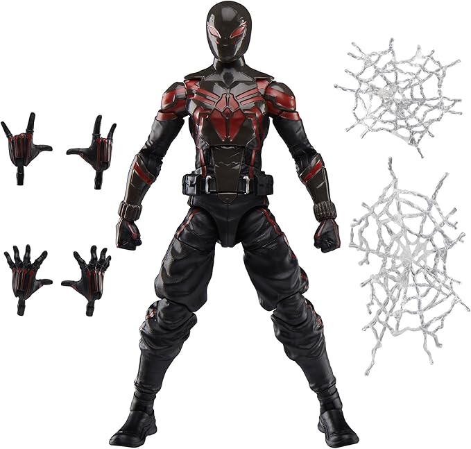 Adquisición de Saudi de Electronic Arts Aprobada por Accionistas 6 Marvel Legends Series Gamerverse Miles Morales Brooklyn 2099 Suit, Spider-Man 2 Video Game -Inspired Collectible 6 Inch Action Figure