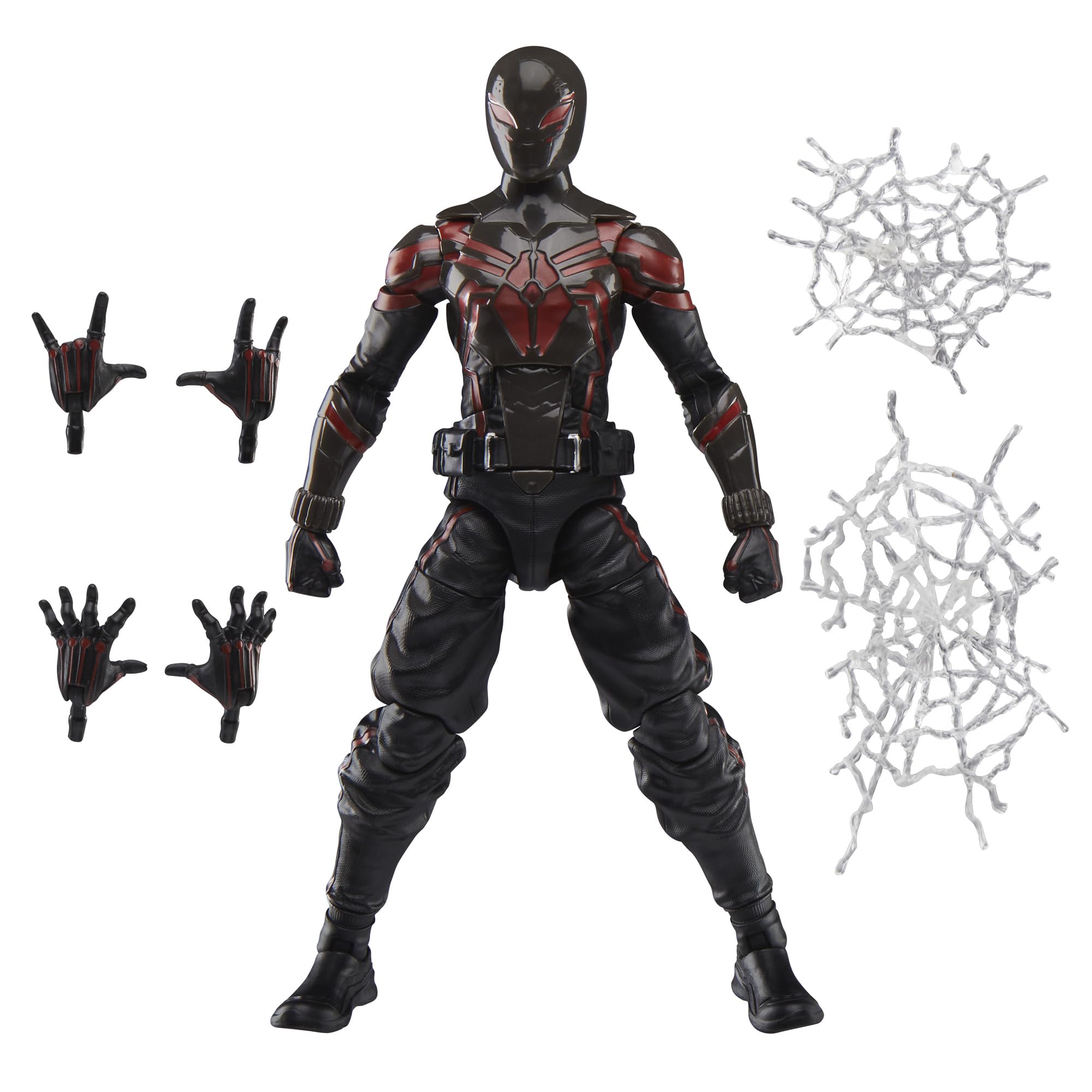 ハズブロ(Hasbro)MARVEL マーベルレジェンドシリーズ ゲーマーバース マイルス・モラレス ブルックリン 2099 スーツ、スパイダーマン 2 のビデオゲームを再現したコレクション用の 15 cm アクションフィギュア G0839 正規品