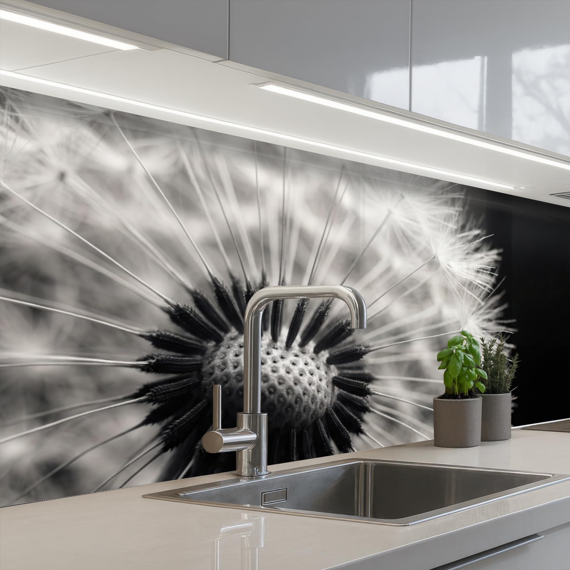 KitchenYeah© Splashback for Kitchen self-Adhesive Sink Splash Splatter