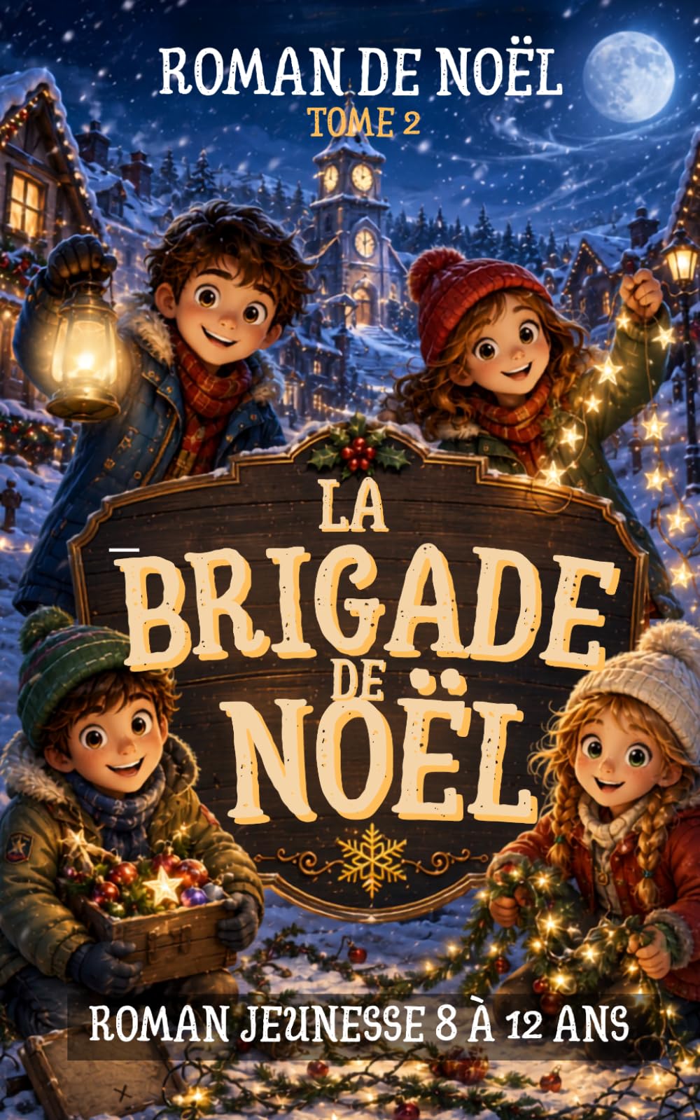 Brigade de Noël: TOME 2 : Un roman jeunesse chaleureux, magique et plein d’aventure pour les enfants de 8 à 12 ans (Livres de Noël et d’aventures pour les jeunes de 8 à 12 ans Édition 2026-2027)