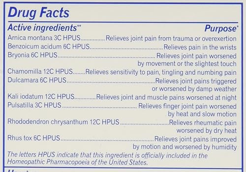 Miniatura 3 de Boiron Artritis Arnicare - 60 pestañas 60 unidades (paquete de 3)