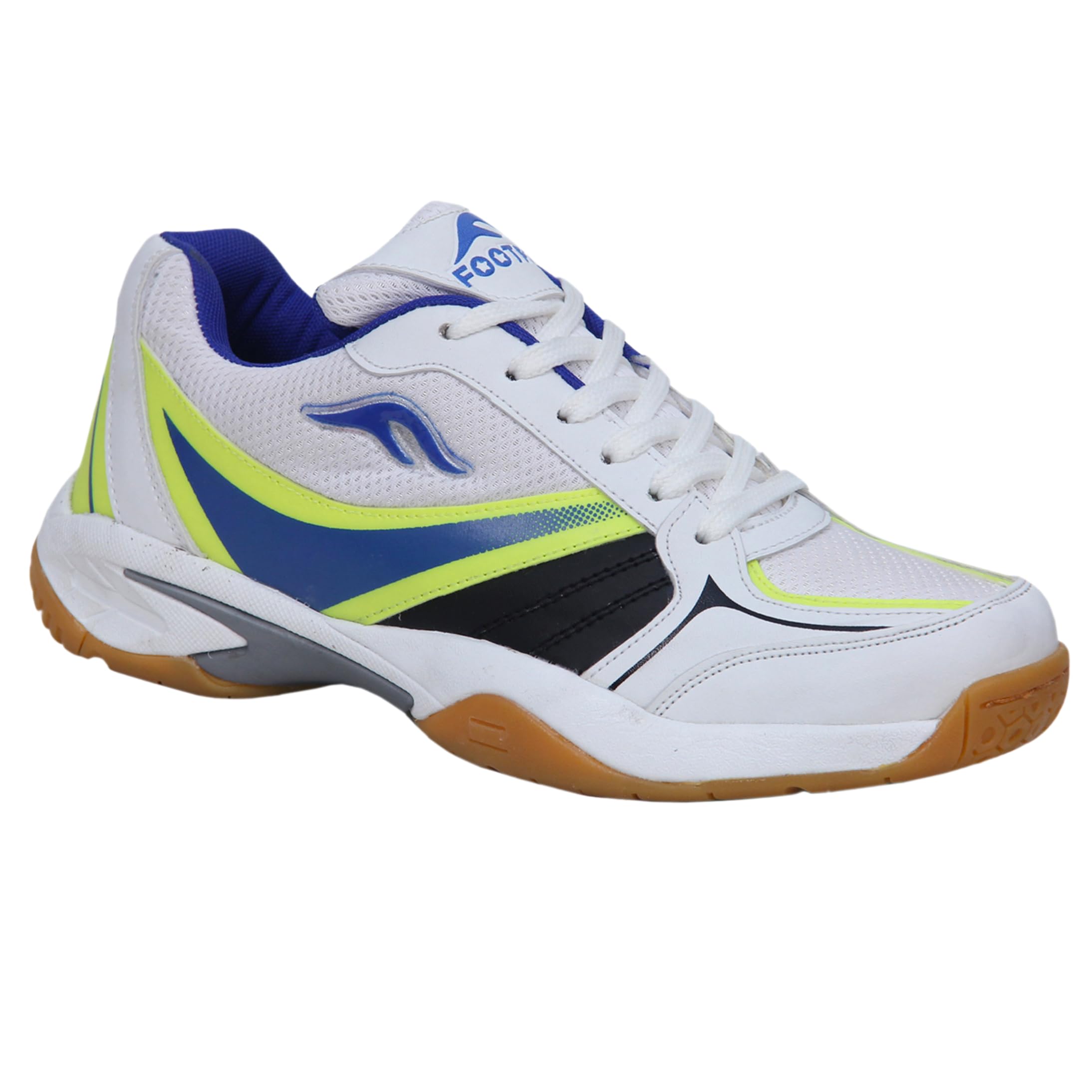 Boy's Ranger White (Non-Marking) Gym/Badminton Shoes-image-31