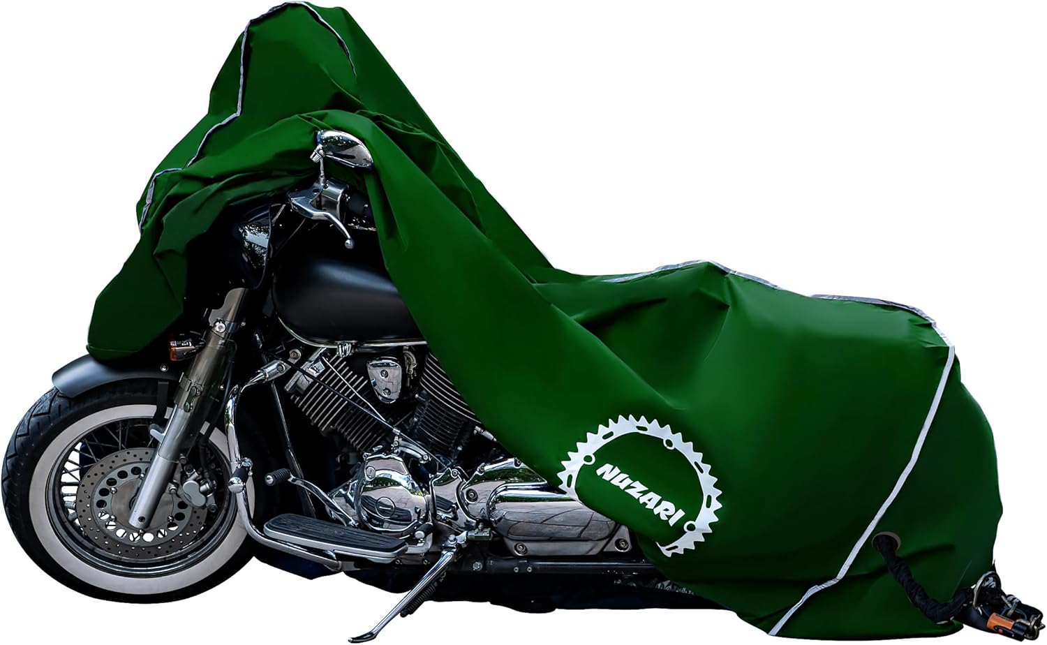 Premium Motorcycle Cover - Motorcycle Covers Waterproof Outdoor Storage - Dirt BKE Cover - Scooter Cover - Tough Motorcycle Covers L