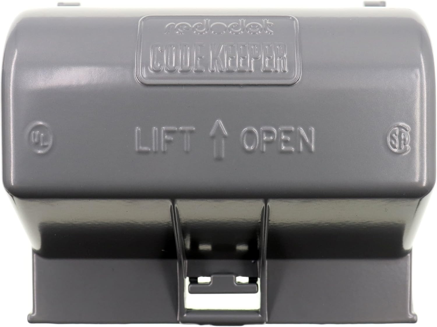 Red Dot CKMU Outlet Box While-In-Use Cover, Universal, 1 Gang, 3-1/4-Inch Inside Depth, Powder Coated