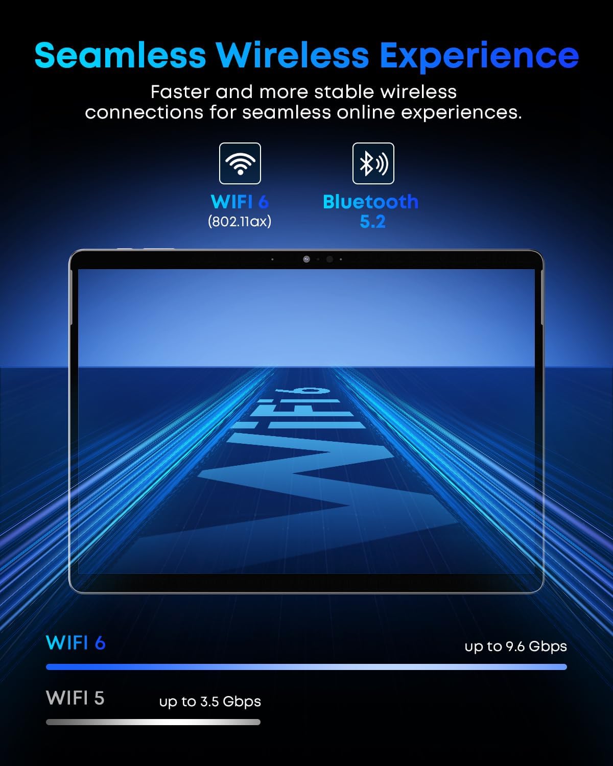 CHUWI Hi10 Max Windows 11 Tablet 12.96", 512GB SSD 12GB LPDDR5, Intel N150, IPS FHD 3K Touchscreen Tablets, WiFi 6, BT 5.2, 8MP AF Camera, HDMI, USB 3.2, Type-C, with Case